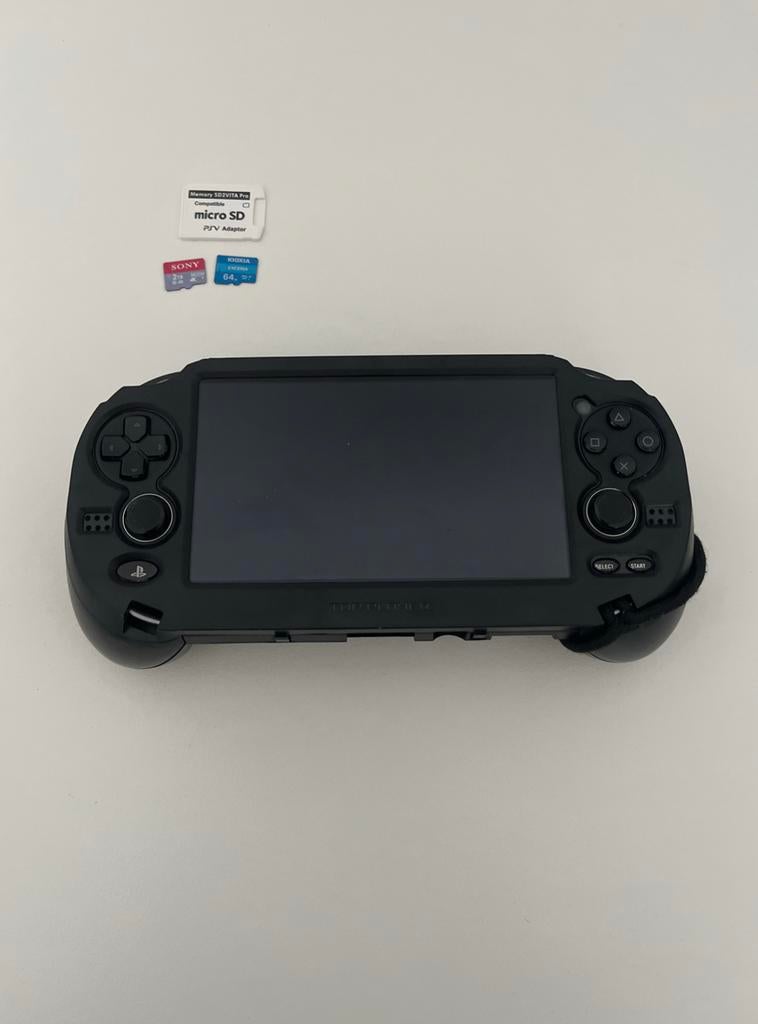 Modded PSVita met 2TB opslag en games, Ophalen of Verzenden, Gebruikt, Zwart, Met camera