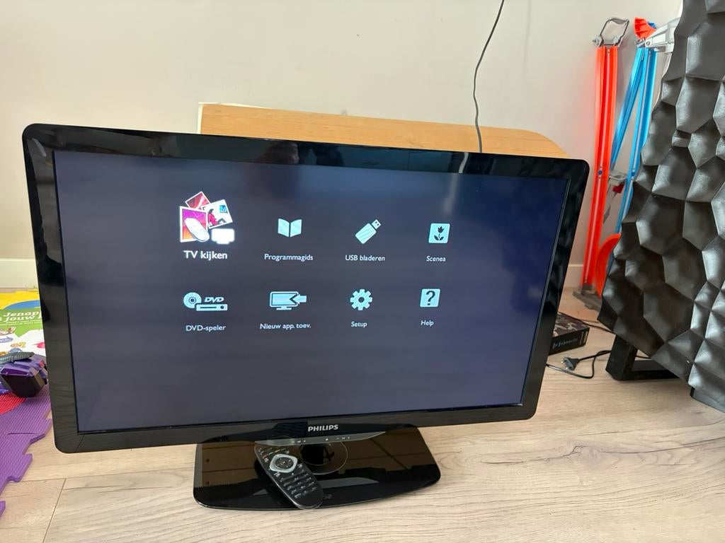 Philips hdmi tv 32 inch, Ophalen, Zo goed als nieuw, 50 Hz, Philips