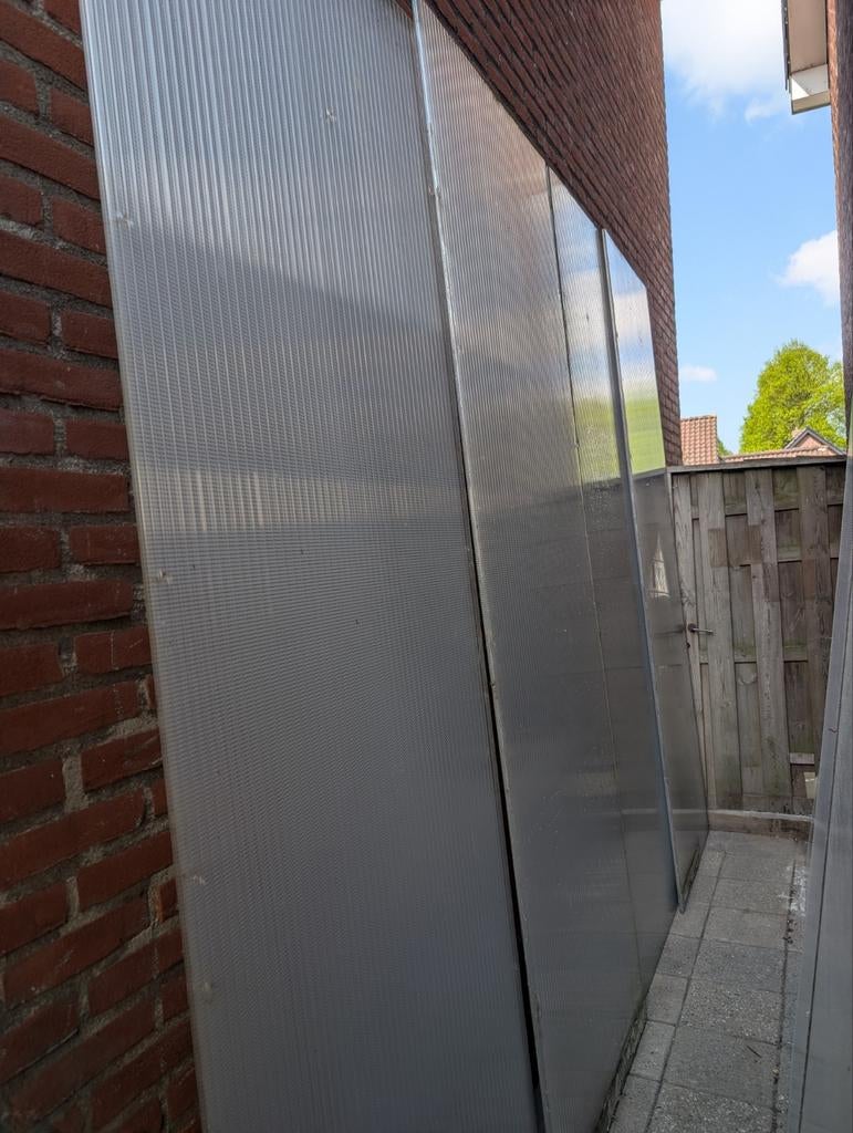 Polycarbonaat platen, Ophalen, Veranda