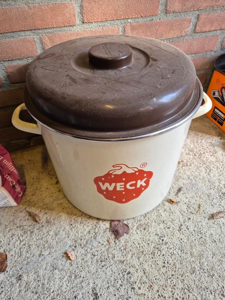 Grote weckpan (ruilen), Ophalen