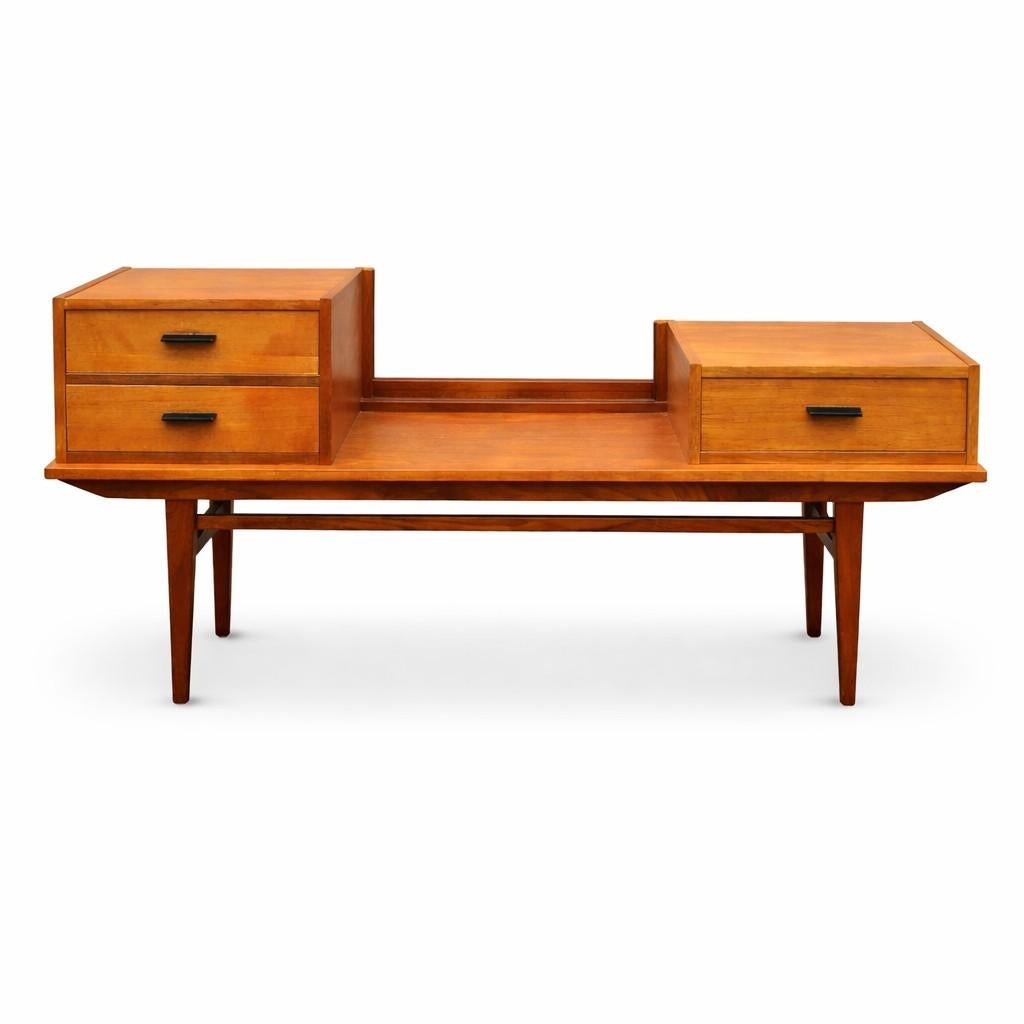 Vintage dressoir - kast, Ophalen, Gebruikt, 100 tot 150 cm, 70s