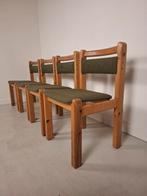 6x Vintage stoelen deens design brutslist Thorsø Stole, Ophalen of Verzenden, Bruin