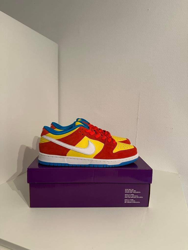 Nike Dunk Low SB “Bart Simpson” 44,5, Nike SB, Overige kleuren, Nieuw, Ophalen of Verzenden