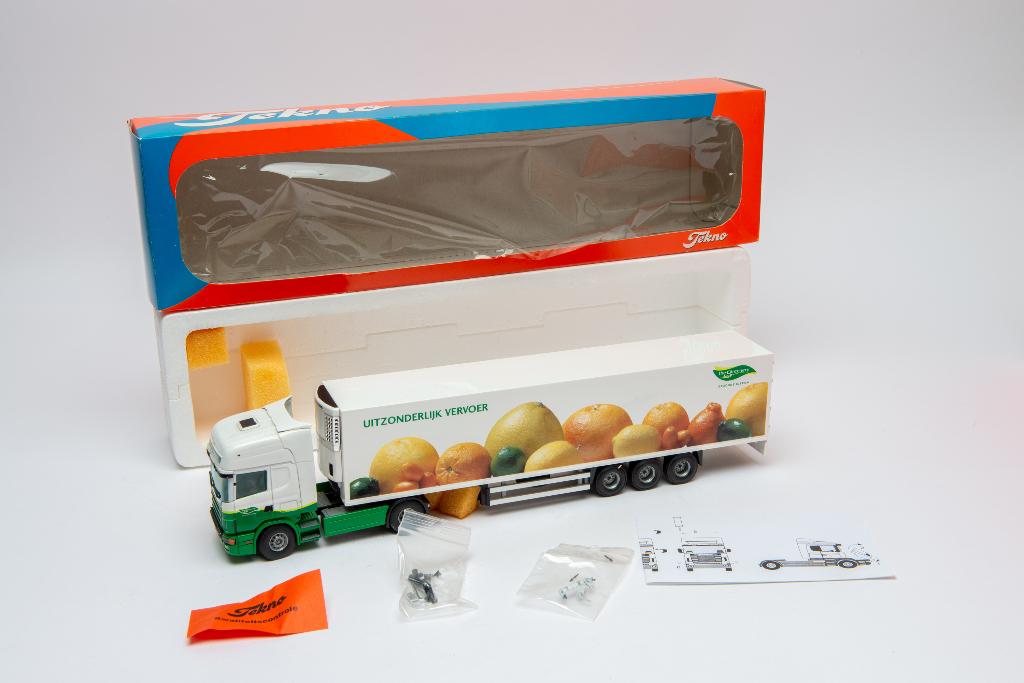 Scania Greenery Tekno citrus & tropisch, Hobby en Vrije tijd, Modelauto's | 1:50, Ophalen of Verzenden, Nieuw, Bus of Vrachtwagen