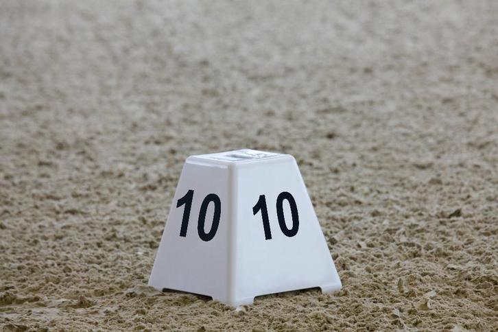 Hindernisnummer set kegels., Dieren en Toebehoren, Paarden en Pony's | Overige Paardenspullen, Nieuw, Overige soorten, Ophalen of Verzenden