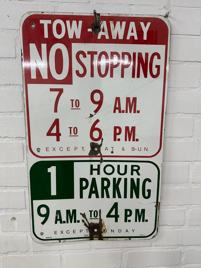 Los angeles sign bord emaille mancave, Ophalen of Verzenden, Zo goed als nieuw, Reclamebord