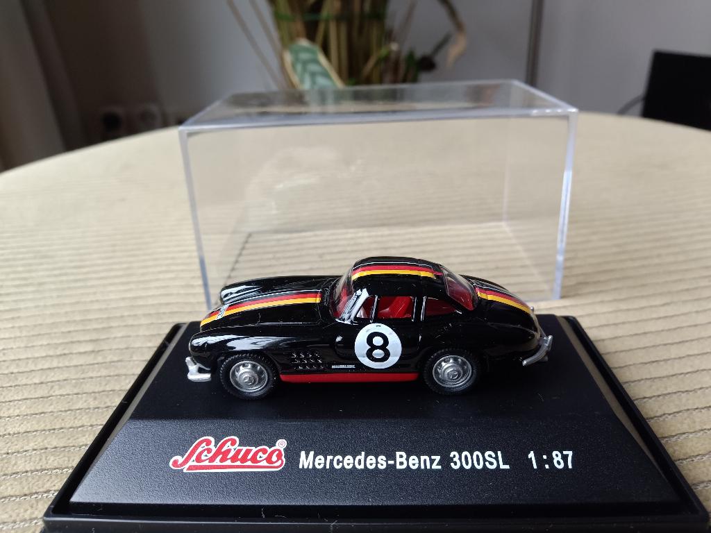 Schuco 1:87 Mercedes 300SL, Ophalen of Verzenden, Zo goed als nieuw, Auto, Schuco
