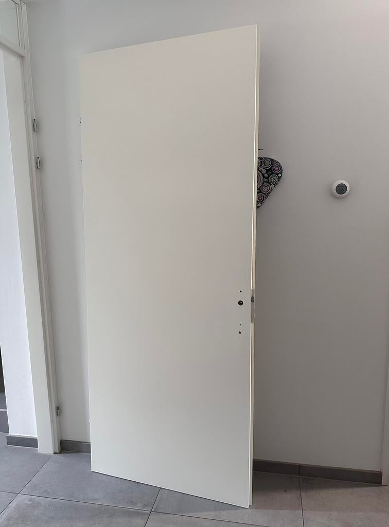 Opdek Binnendeur wit 231,5 x 93, Doe-het-zelf en Verbouw, Deuren en Horren, Ophalen, 80 tot 100 cm, 215 cm of meer, Binnendeur