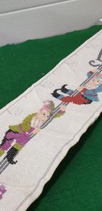 Muurhanger meet ladder geborduurd kabouters, Ophalen of Verzenden, 'T Olde Gre-j, Info@toldegrej.nl, Endepoelstraat 20f Didam