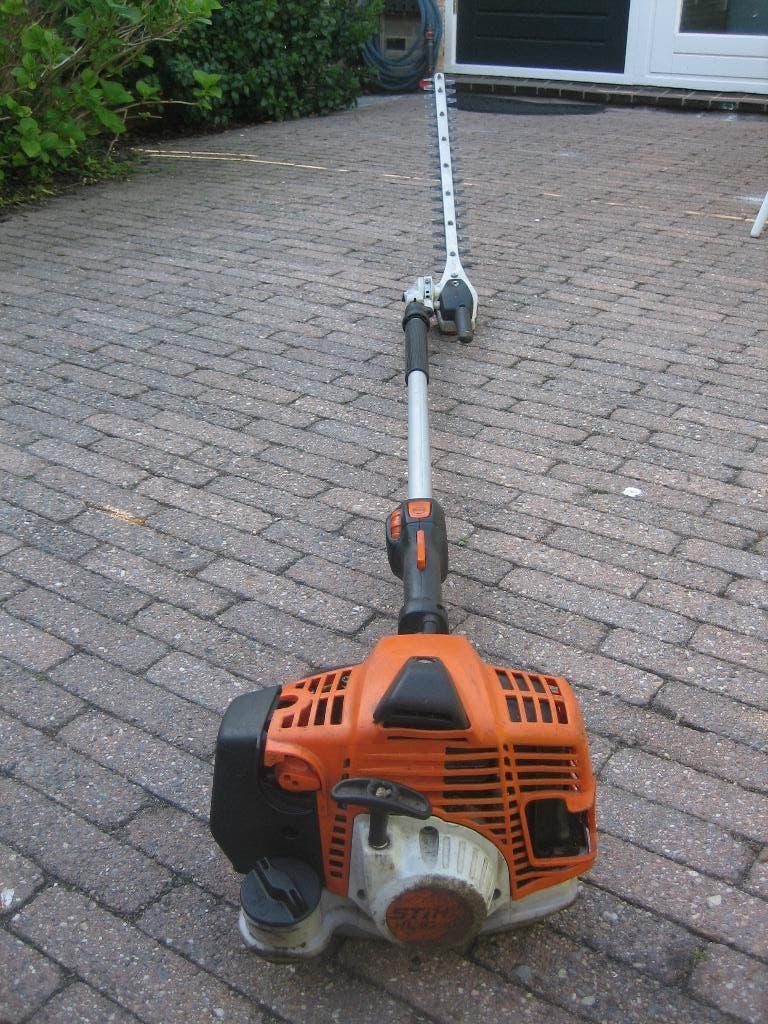 Stihl HL92 Heggensnoeier Stokheggenschaar Benzine 2-Mix, Tuin en Terras, Heggenscharen, Ophalen, Gebruikt, Benzine, STIHL