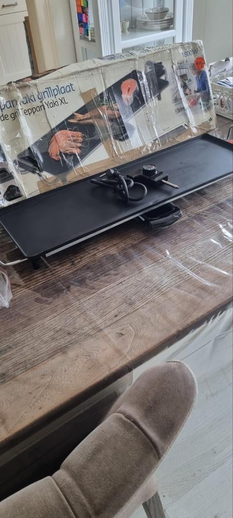 Culiver Deluxe XL Teppan Yaki grillplaat, Ophalen of Verzenden