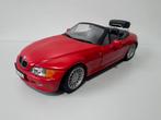 Utmodels bmw e36 z3 cabriolet rood met koffer 1;18 ut mode, Ophalen of Verzenden, Zo goed als nieuw, Auto, UT Models