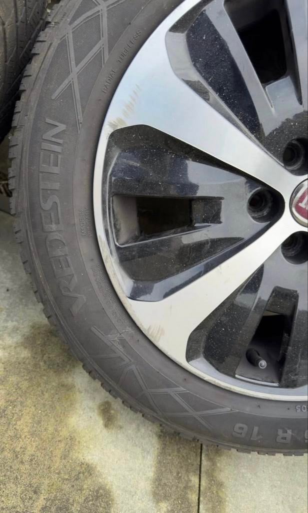 Fiat Tipo Velgen 16 inch met banden (aan vervanging toe), Ophalen, Gebruikt
