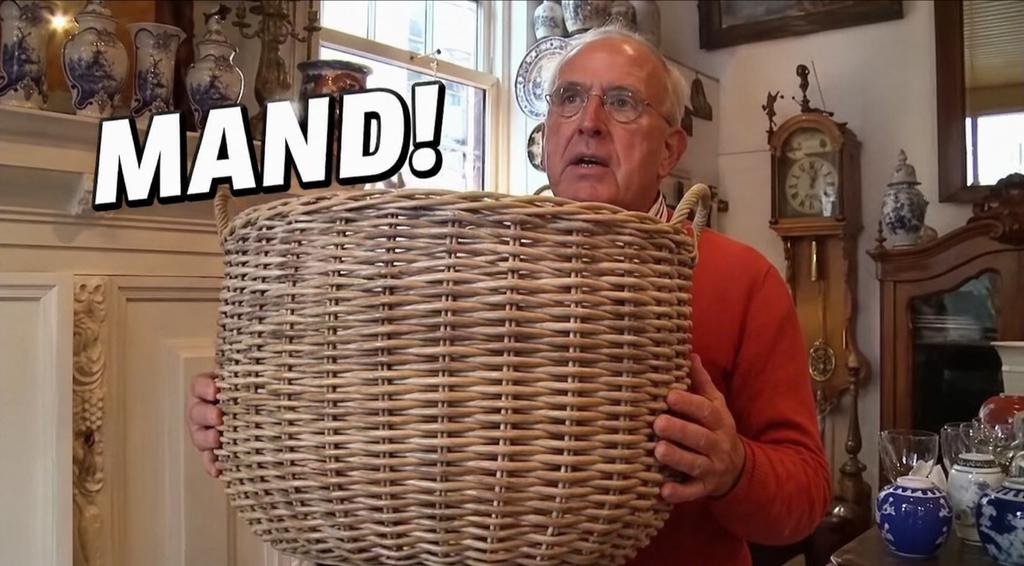 Grote Gevlochten Manden - Perfect voor Opbergen, Huis en Inrichting, Woonaccessoires | Schalen en Manden, Gebruikt, Mand, Rond