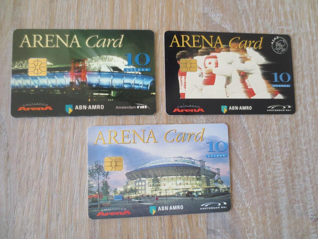 Ajax Kaarten: Betaalkaarten Arena voor Verzamelaar. Gebruikt, Overige typen, Eén persoon