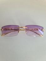Cartier Panthera Bril Paars/Goud, Overige merken, Gebruikt, Paars, Ophalen of Verzenden