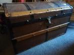 Hutkoffer. Antieke hutkoffer. 80/45/49 cm., Ophalen, Minder dan 50 cm, Gebruikt, 50 tot 100 cm