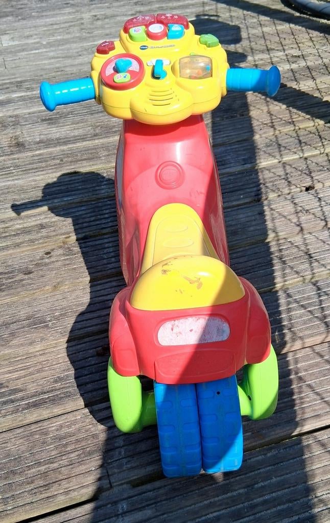 VTech Baby Loopmotor - Rood/Geel/Blauw, Ophalen, Gebruikt, Loopfiets