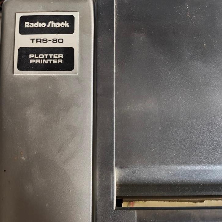 TRS-80 Plotter Printer, TRS80 Bieden, Computers en Software, Vintage Computers, Ophalen of Verzenden