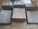 Tuinstoel- cq tuinbankkussens. 22 kussens, kleur grijs, Ophalen, Zo goed als nieuw, Kunststof