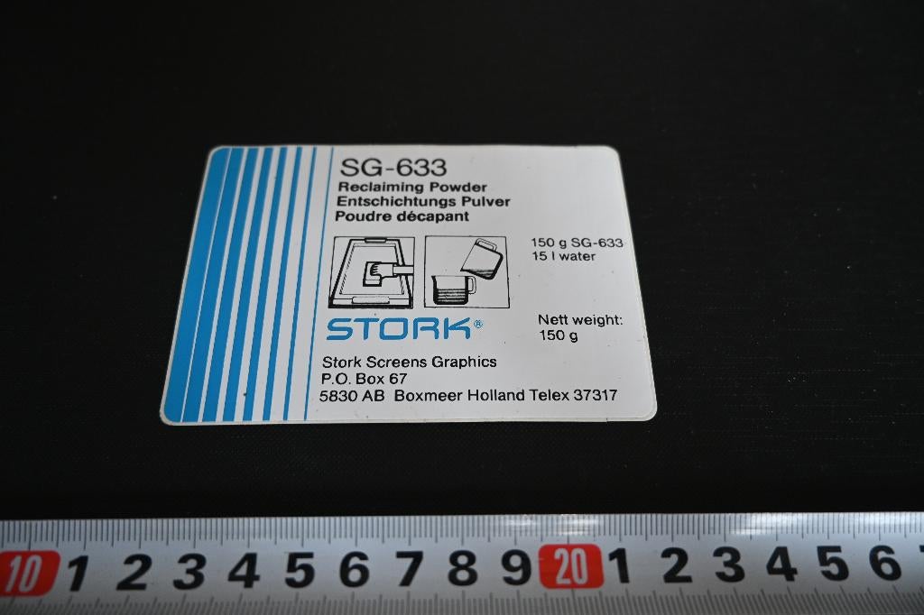 sticker Boxmeer Stork Screens Graphics  SG-633, Ophalen, Zo goed als nieuw