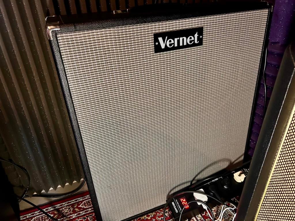 Vernet 2x12 cab - leeg, Ophalen, Zo goed als nieuw, Minder dan 50 watt