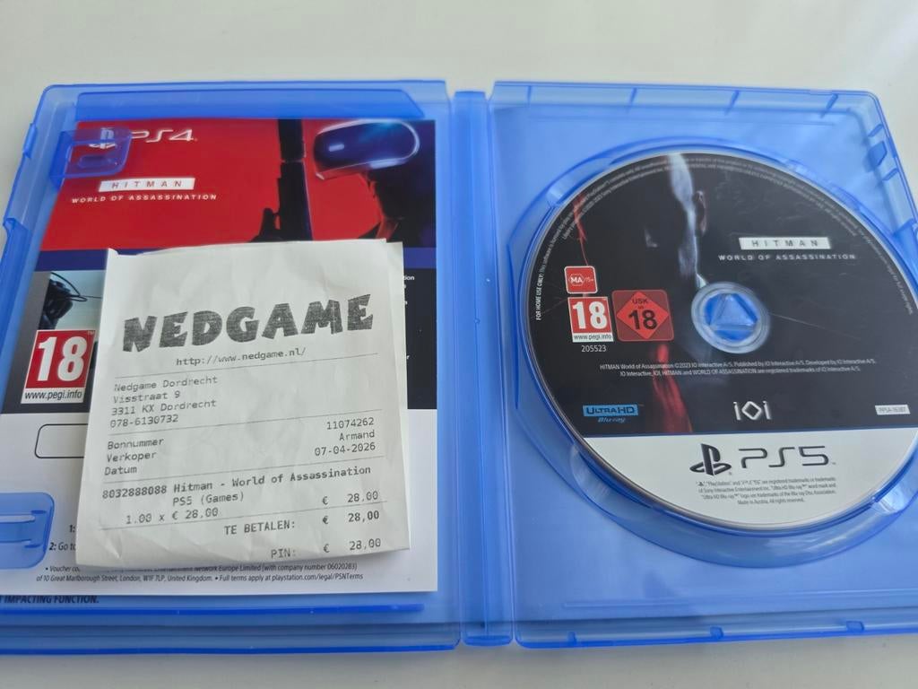 Hitman: World of Assassination+DLC voor Playstation 5 Lees, Avontuur en Actie, IO Interactive NL, Vanaf 18 jaar, IO Interactive EU