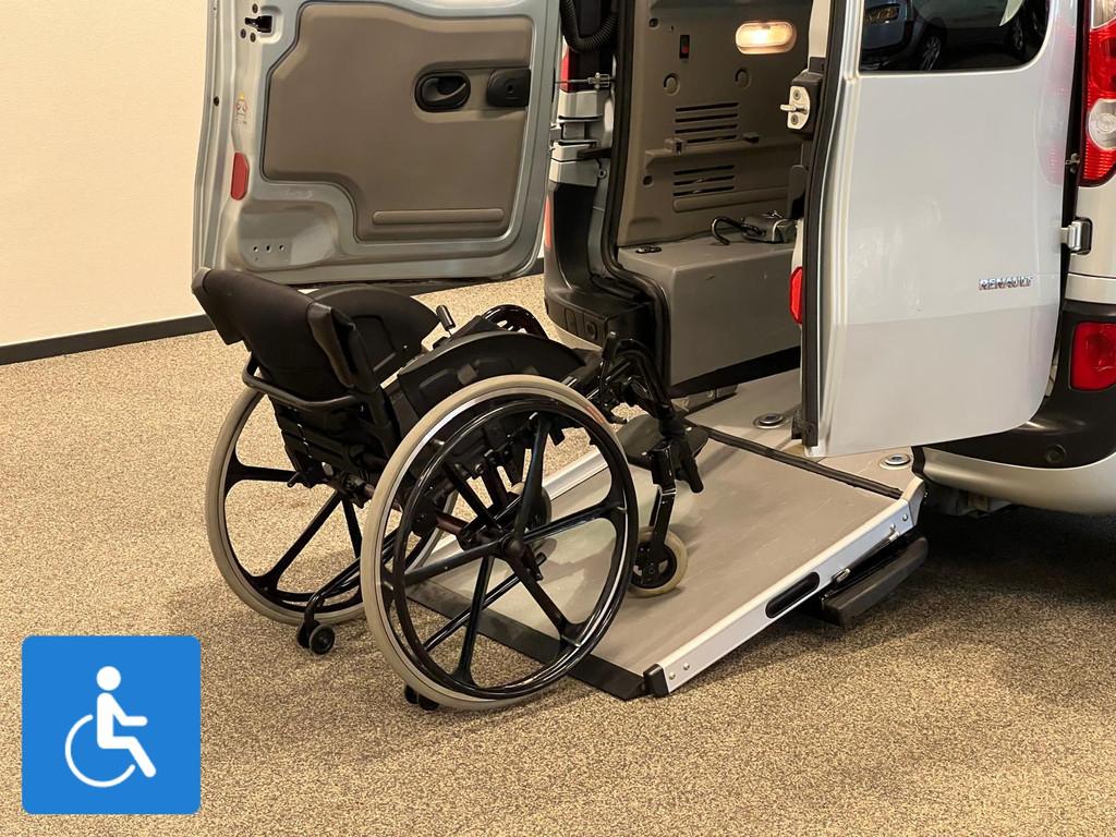 Renault Kangoo Rolstoelauto incl. Luchtvering, Auto's, Renault, 12 maanden, Stof, Gebruikt, Origineel Nederlands