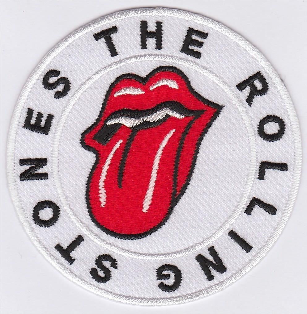Rolling Stones stoffen opstrijk patch embleem #3, Ophalen of Verzenden, Nieuw, Kleding