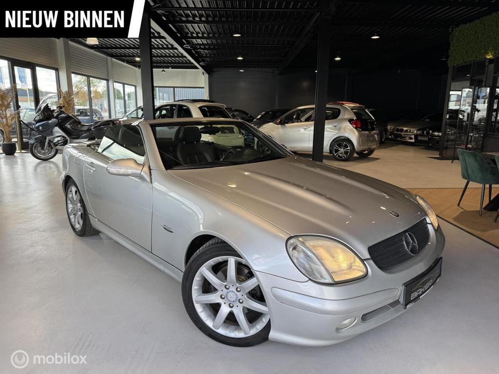 Mercedes SLK-klasse 230 K - Youngtimer - Nette staat - Leder, Achterwielaandrijving, Gebruikt, 4 cilinders, Cabriolet