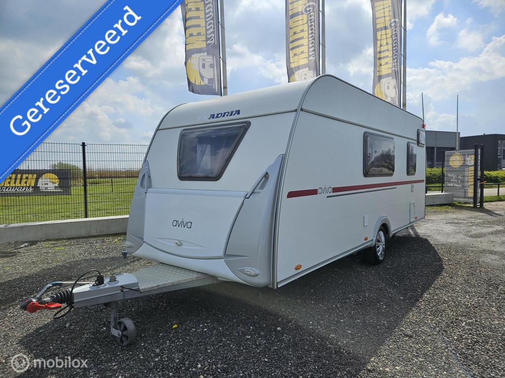 ADRIA AVIVA 490 CP|7 PERSOONS|STAPELBED|VOORTENT|AIRCO|MOVER, Overige typen, Bedrijf, Adria, Meer dan 6