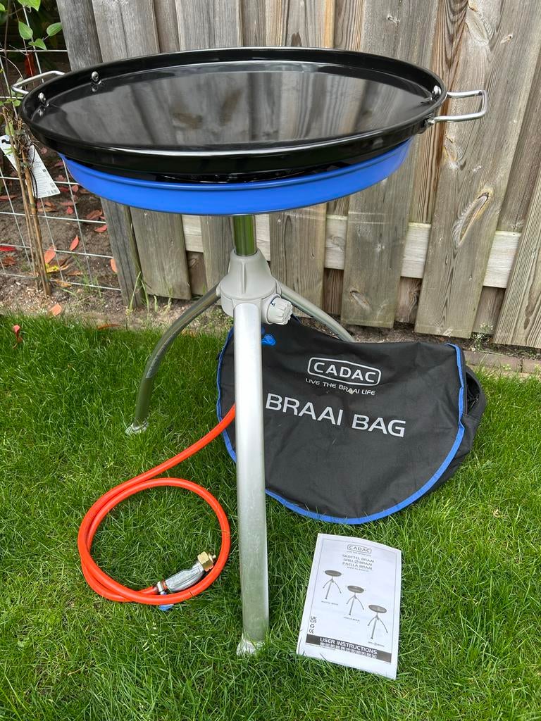 Cadac Skottelbraai - complete set in nette staat, Tuin en Terras, Barbecue-accessoires, Ophalen of Verzenden, Gebruikt
