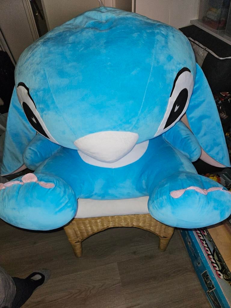 Grote Stitch knuffel - Disney Lilo & Stitch, Disney, Disney, Overige typen, Blauw