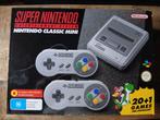 Super Nintendo Classic Mini + Extra Spellen - Bieden!, Spelcomputers en Games, Gebruikt, 2 spelers, Eén computer, Ophalen of Verzenden