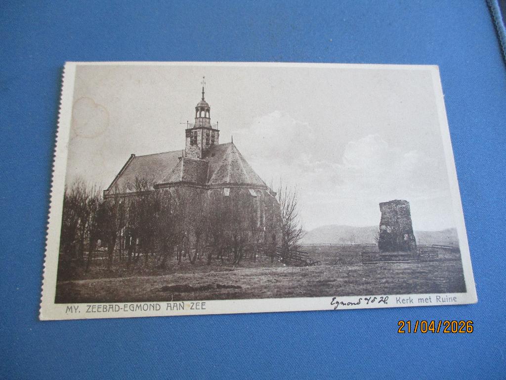 Egmond aan Zee, Ophalen of Verzenden, Voor 1920, Ongelopen, Noord-Holland