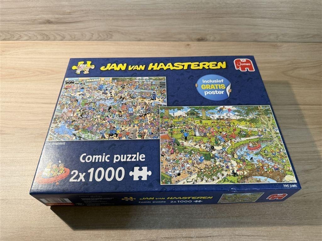 Jan van Haasteren - de drogisterij - het park - 2in1 - s6297