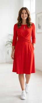 jurk Mart Visser, Zo goed als nieuw, Knielengte, Maat 36 (S), Rood