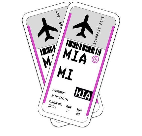 Vliegticket retour Miami, Eén persoon, Juli