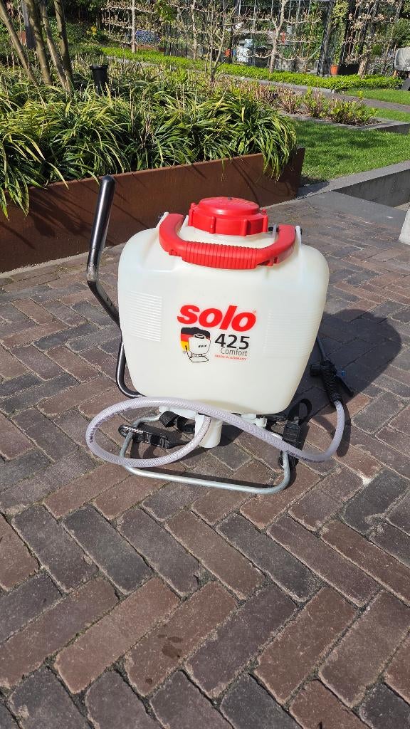 Rugspuit 15 ltr. Solo 425 incl accessoires, Ophalen of Verzenden, Zo goed als nieuw, Onkruidbestrijding