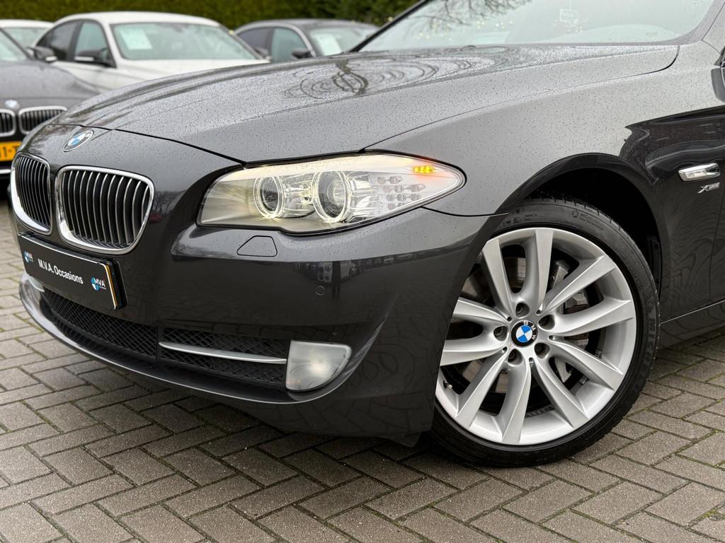 BMW 5-serie 535xi High Executive|Navigatie|Climate control|C, Automaat, Euro 5, Gebruikt, Zwart