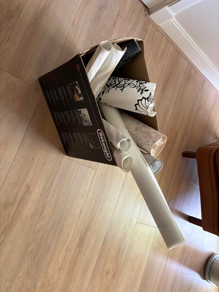 Diverse rollen behang, leuk om een patchwork te maken, Ophalen, Minder dan 10 m²