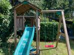 Jungle gym speeltoestel met glijbaan en schommel, Ophalen, Gebruikt, Glijbaan