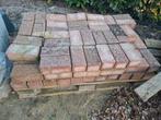 Betonklinkers 2,5m² - 8x10x21cm, Gebruikt, Klinkers, Ophalen of Verzenden, Minder dan 5 m²