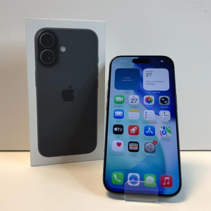 Apple iPhone 17 256GB Zwart | 100% | ZGAN!, Telecommunicatie, Mobiele telefoons | Apple iPhone, Zo goed als nieuw