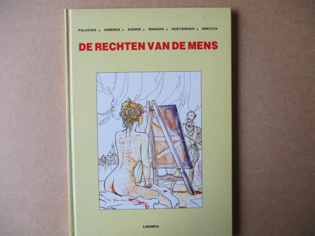 adv9390 de rechten van de mens hc, Eén stripboek, Ophalen, Gelezen