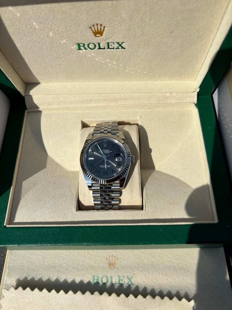 Rolex Datejust Wimbledon, Ophalen, Zo goed als nieuw, Staal, Rolex