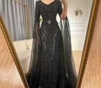 avondjurk, Galajurk, Zwart, Maat 46/48 (XL) of groter, Nieuw