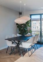 Eettafel hout  zwart (Zitmaxx, Cis) 240 x 100cm incl. poot, Ophalen, 200 cm of meer, 50 tot 100 cm, Zo goed als nieuw