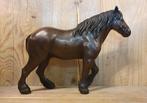 BELG / TREKPAARD / Bronzen beeld