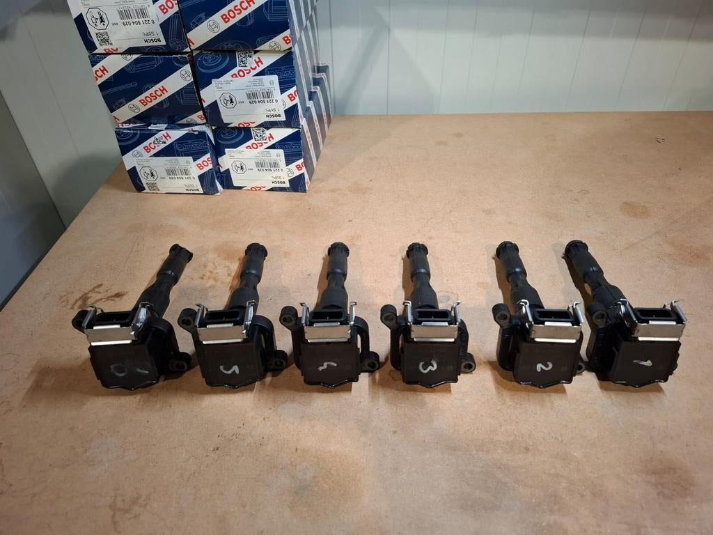 Bobine M54 BMW Bosch 6 stuks, Ophalen of Verzenden, Gebruikt, BMW